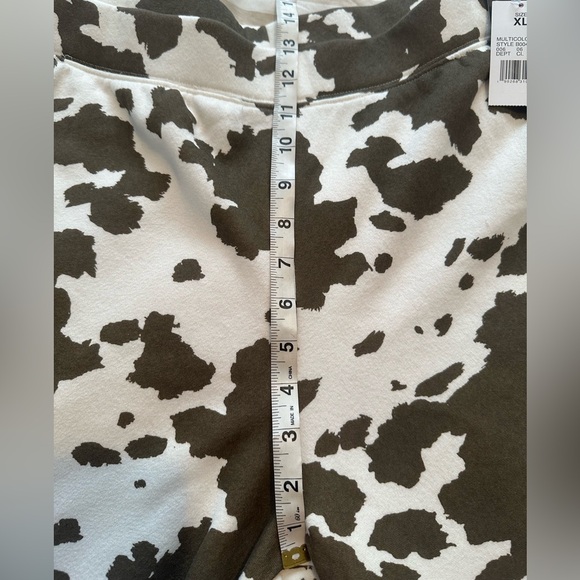 Grayson Threads Cow Print Wide-Leg Pull On Pants Womens Size XL - Picture 11 of 12